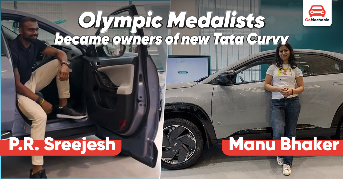 Olympic Stars P.R. Sreejesh and Manu Bhaker get Tata Curvv EVs