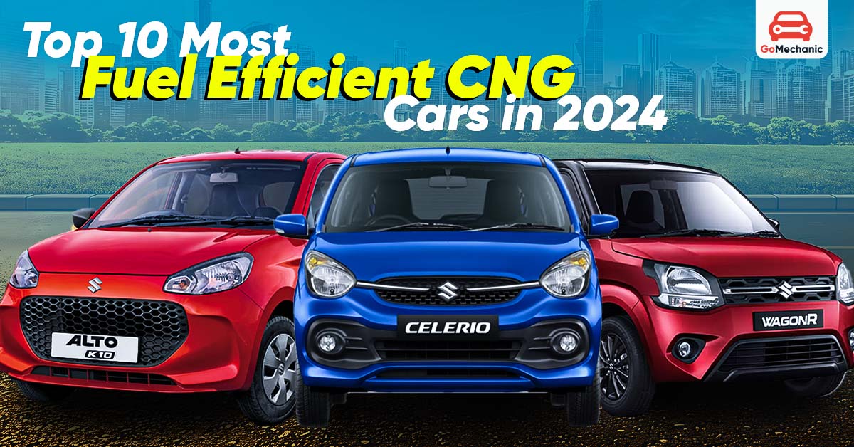 Most Fuel Efficient CNG Cars in 2024