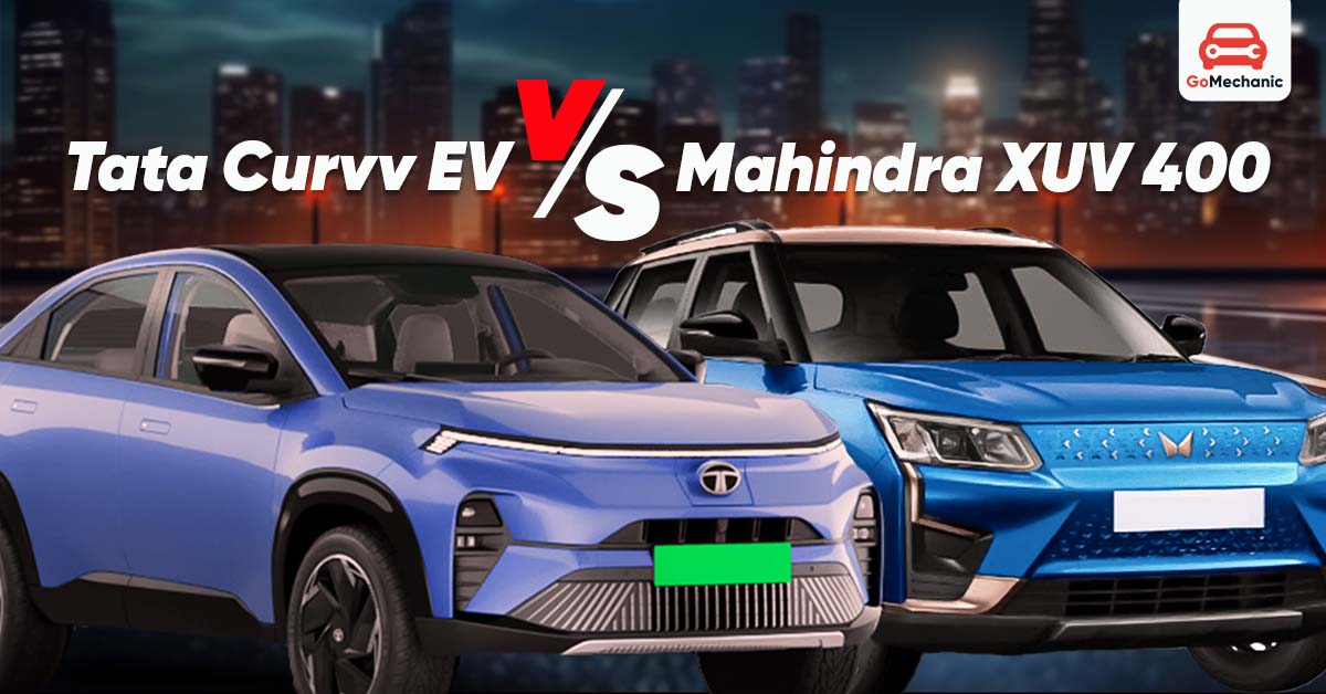 Tata Curvv EV v/s Mahindra XUV 40