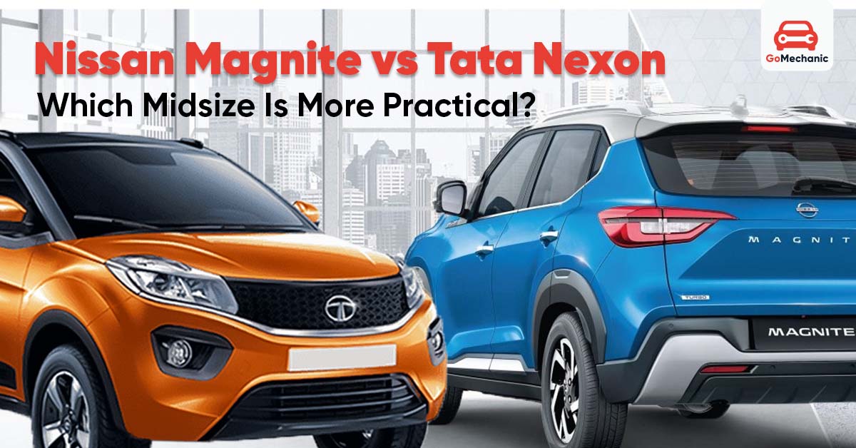 Nissan Magnite vs Tata Nexon: Practical Midsize SUVs