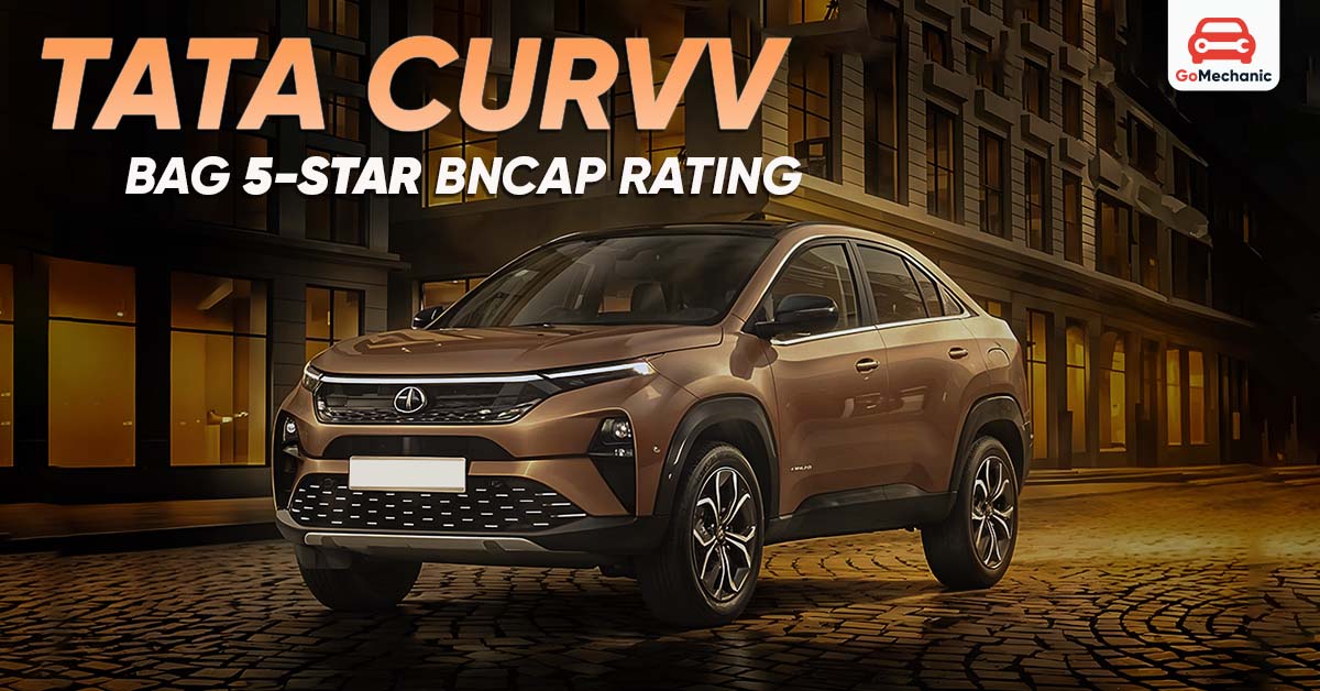 Tata Curvv ICE & EV Secure 5-Star BNCAP Safety Rating