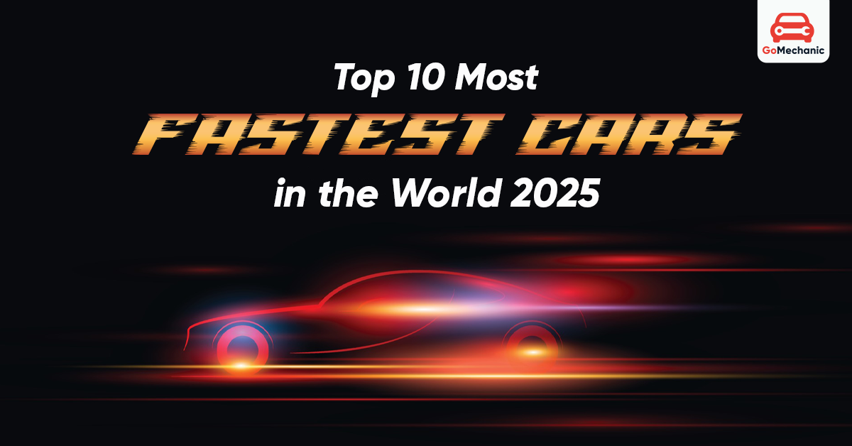 Top 10 Most Fastest Cars in the World 2025