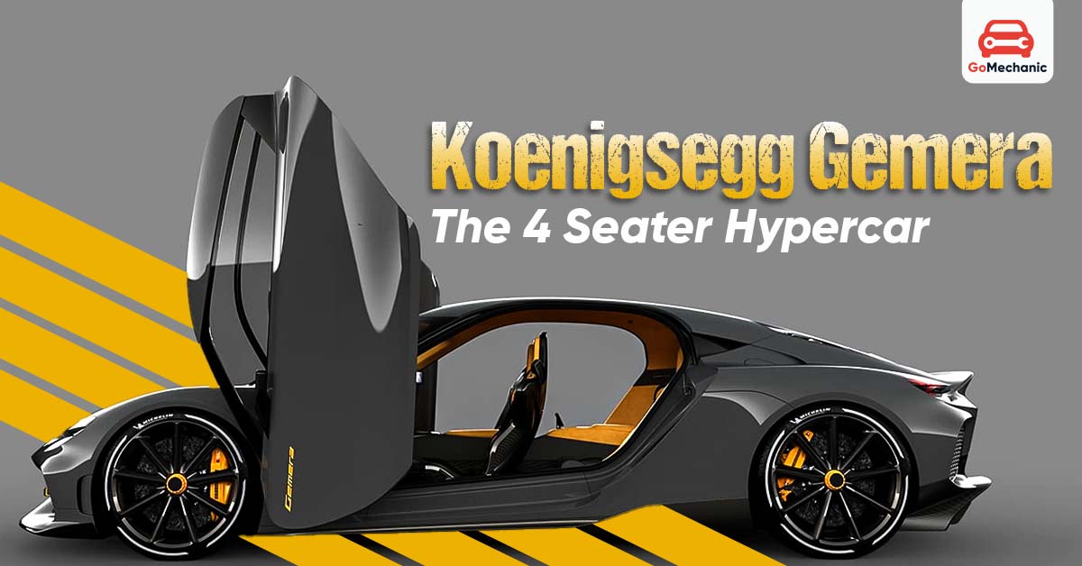 Koenigsegg Gemera: The 4 Seater Hypercar.