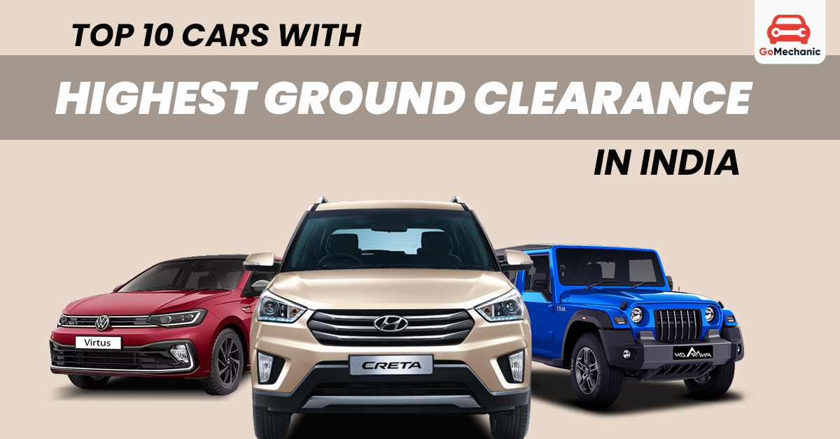 Top Cars with Highest Ground Clearance in India